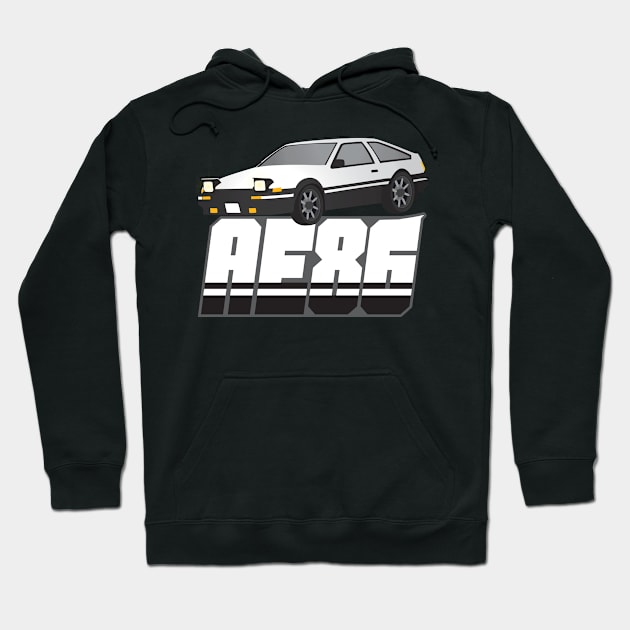 TunerTeez: AE86 "Perched" Hoodie by PRS_Designs_787